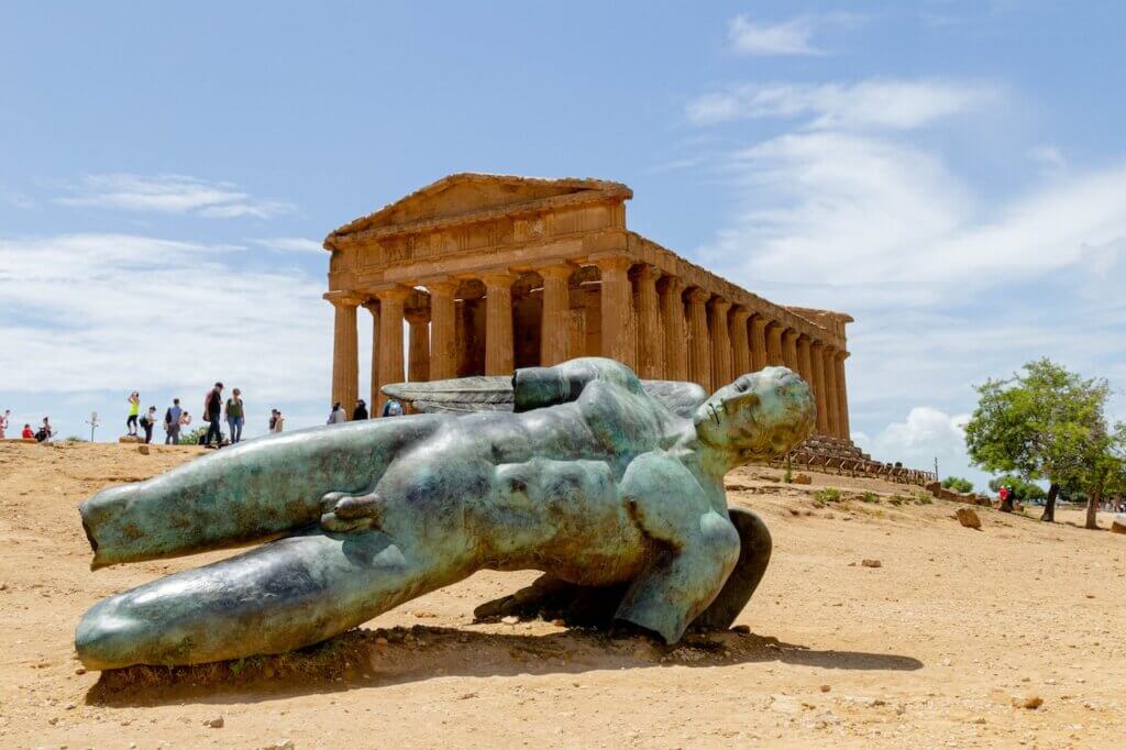 Temple of Concordia, Valle dei Templi, Agrigento, Sicily

Greek culture helped shape Sicilian Culture